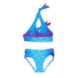 Blue and Purple Mermaid Swimsuit