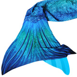 Blue Lagoon Mermaid Tail + Monofin Set