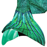 Siren Green Mermaid Tail + Monofin Bundle