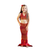 Tiger Queen Toddler Mermaid Tail