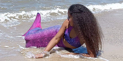 Become a Mermaid- Fin Fun Mermaid Tails - Soccer Mom Life
