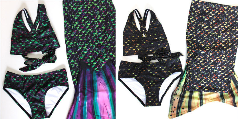 Huge Discount on Dragon Tail and Sea Monster Bikinis!