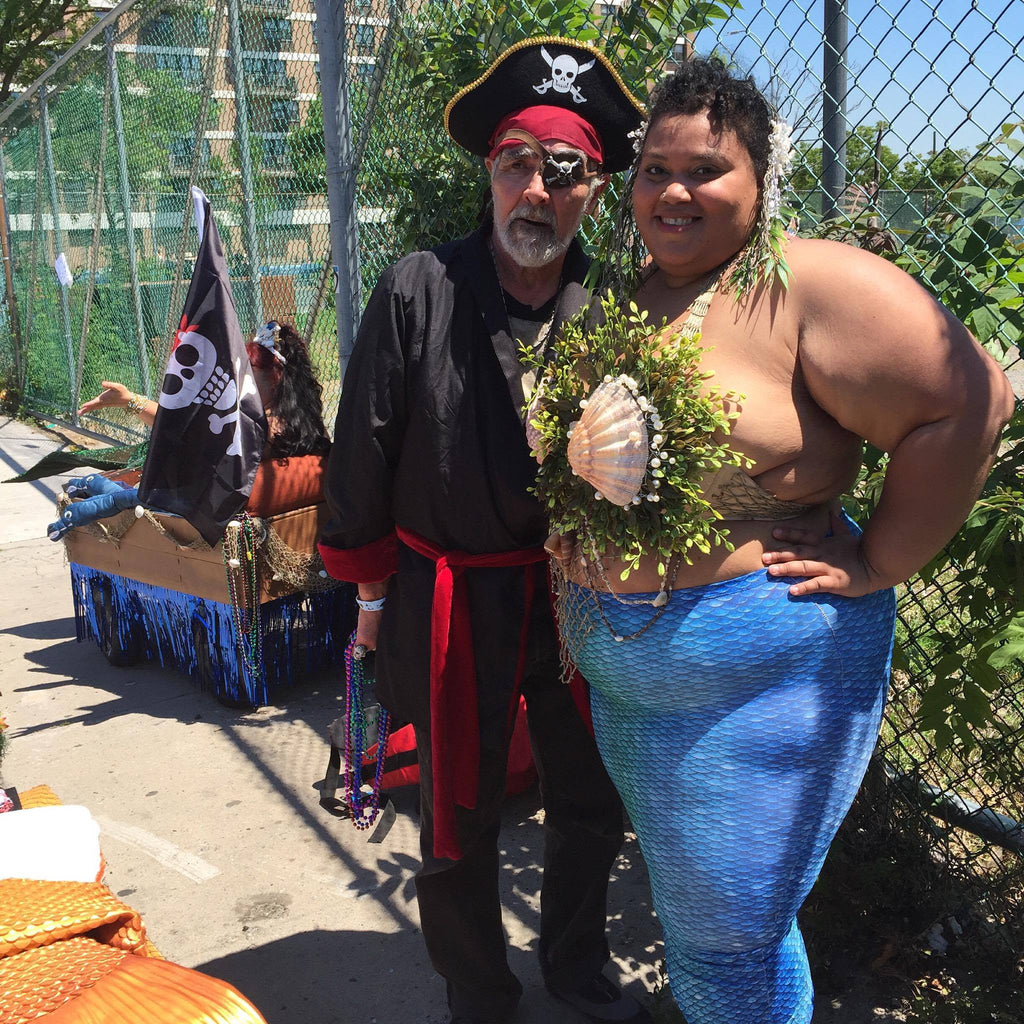 A Sun Tail Mermaid At The Mermaid Parade!