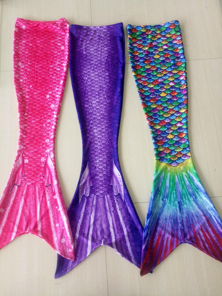 Exciting New Colors in Mermaid Tails!