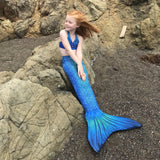 Blue Lagoon Mermaid Tail + Monofin Set