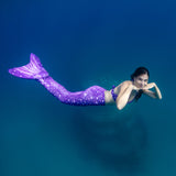 Paradise Purple Mermaid Tail Skin