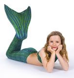 Siren Green Mermaid Tail Skin
