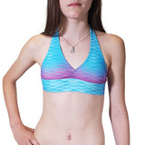 Blue and Purple Mermaid Swimsuit