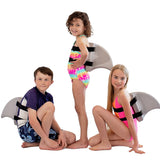 Shark Floatie Pool Toy, Swimming Aid, and Flotation Device