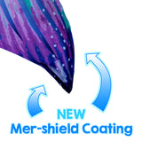 Aurora Borealis Mermaid Tail Skin