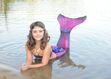 Bali Blush Mermaid Tail + Monofin Set