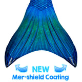 Blue Lagoon Mermaid Tail + Monofin Set
