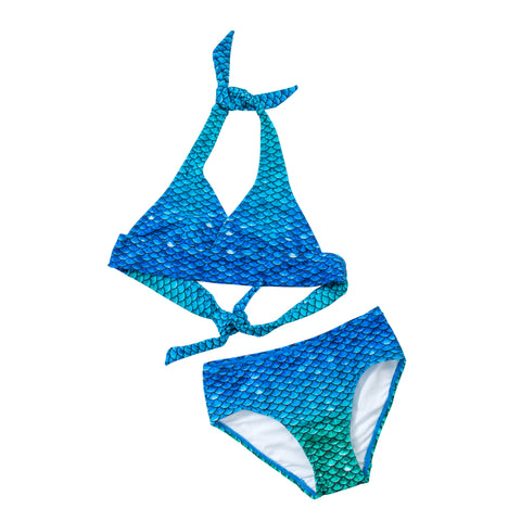 Blue Lagoon Mermaid Bikini Set
