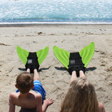 Lime Green Keiki (child size) Mermaid Monofin