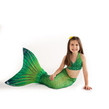 Lime Rickey Mermaid Tail + Monofin Set