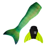 Lime Rickey Mermaid Tail + Monofin Set