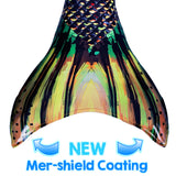 Sea Monster Mermaid Tail + Monofin Set