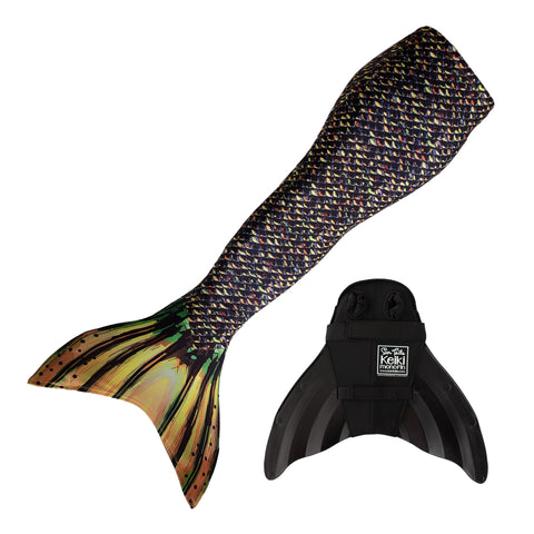Sea Monster Mermaid Tail + Monofin Set