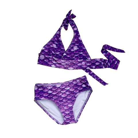 Paradise Purple Mermaid Bikini Set