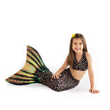 Sea Monster Mermaid Tail + Monofin Set