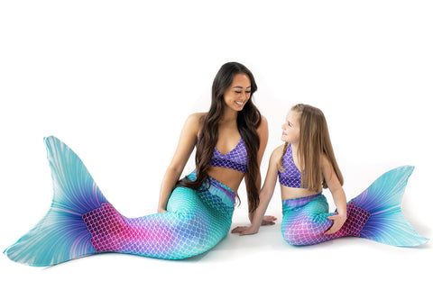 Ariel's Mermaid Tail and Monofin Set
