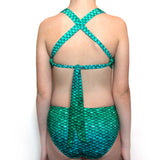 Cross Back Style Mermaid Bikini Set