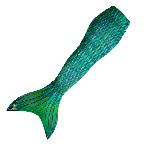 Siren Green Mermaid Tail Skin