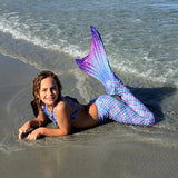 Aurora Borealis Mermaid Tail Skin