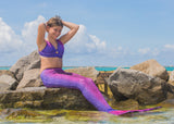 Bali Blush Mermaid Tail Skin