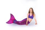 Bali Blush Mermaid Tail + Monofin Set