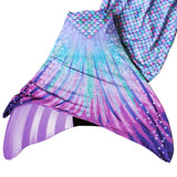 mermaid tail with monofin 