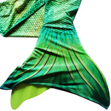 Lime Rickey Mermaid Tail + Monofin Set