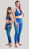 Blue Lagoon Mermaid Leggings