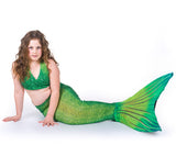 Lime Rickey Mermaid Tail + Monofin Set