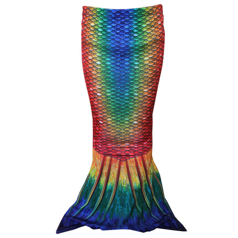 Rainbow mermaid tail for toddlers