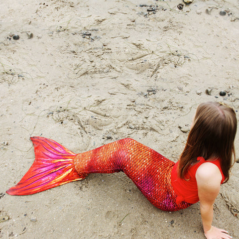 tiger lily mermaid tail Designer Mermaid Tail Skin by Sun Tail Mermaid