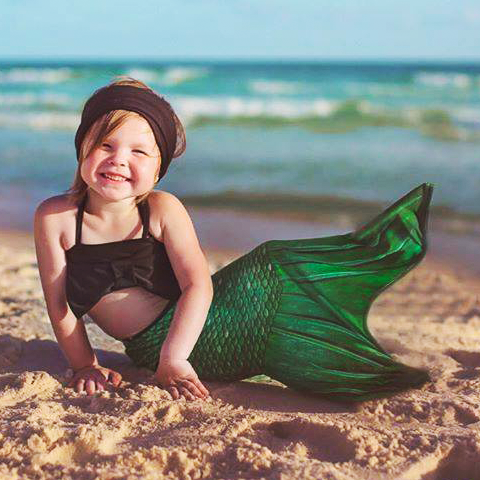 2t mermaid costume top